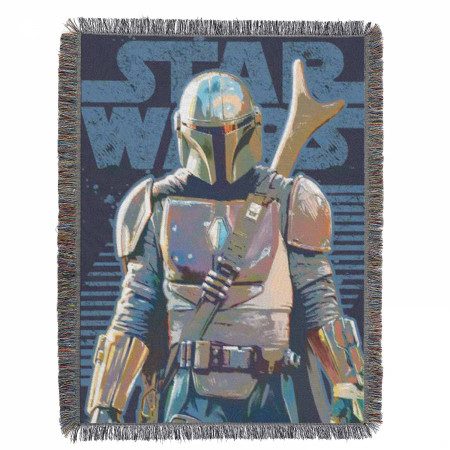 Star Wars The Mandalorian Retribution Tapestry Throw Blanket 48"x60"